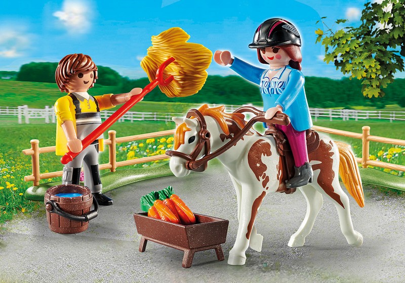 Playmobil 70505 Starter Pack Lovasudvar kiegészítő szett