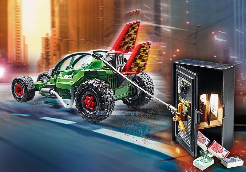 Playmobil 70577 Rendőrségi gokart: Széfrabló nyomában