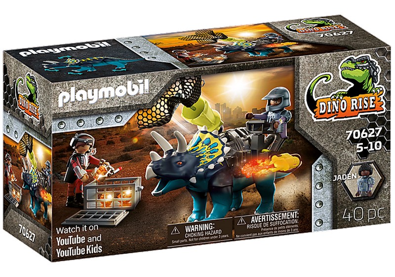 Playmobil 70627 Triceratops: Zendülés a Legenda Köveinél