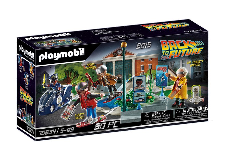 Playmobil 70634 Back to the Future II Légdeszkás üldözés