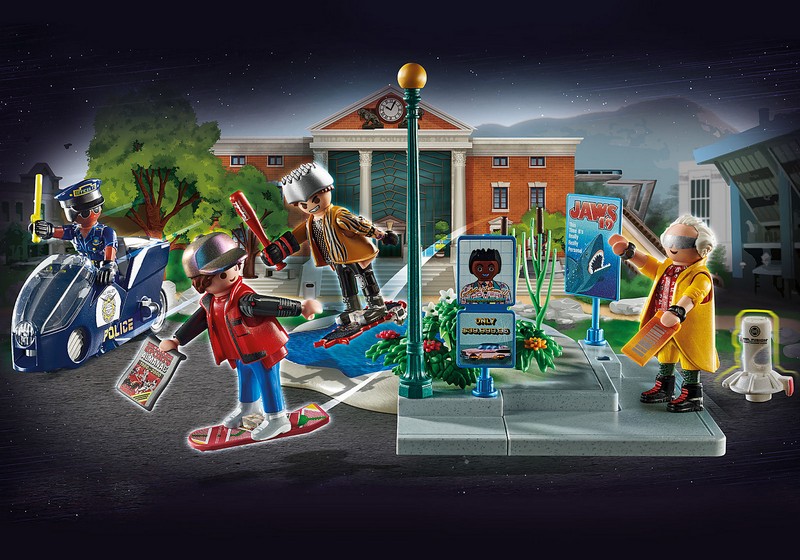 Playmobil 70634 Back to the Future II Légdeszkás üldözés