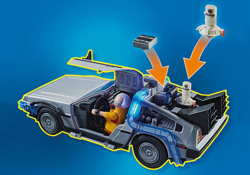 Playmobil 70634 Back to the Future II Légdeszkás üldözés