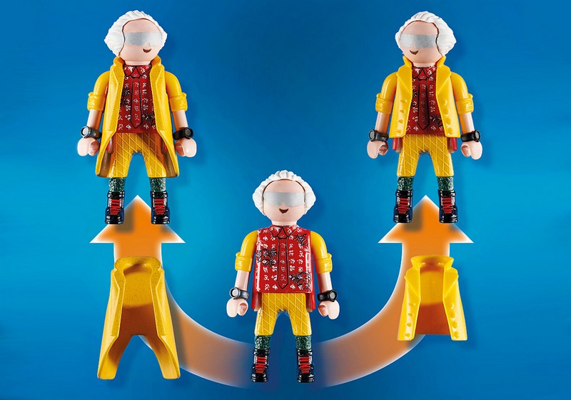 Playmobil 70634 Back to the Future II Légdeszkás üldözés
