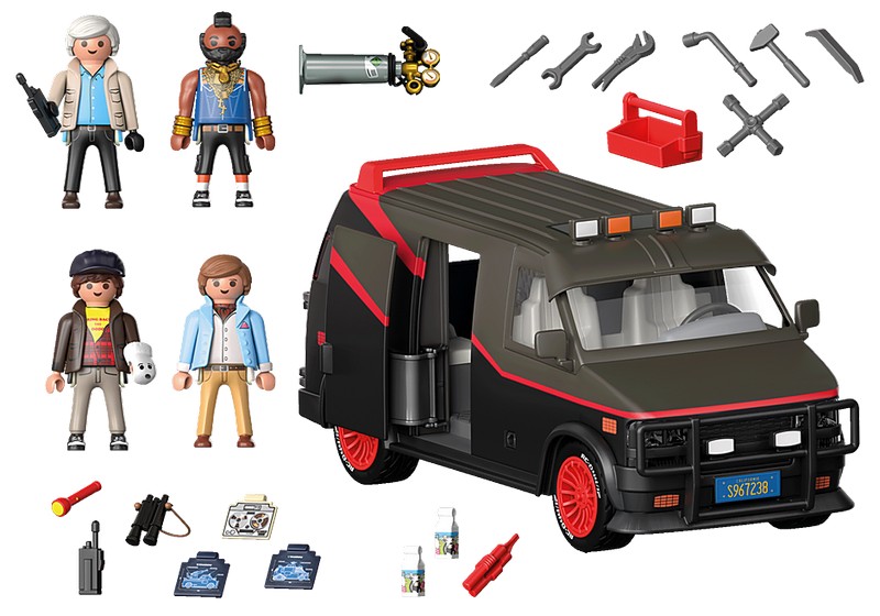 Playmobil 70750 The A-team Szupercsapat furgon