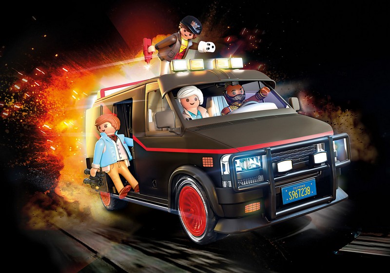 Playmobil 70750 The A-team Szupercsapat furgon