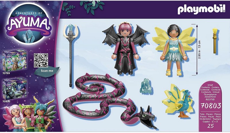 Playmobil 70803 Crystal Fairy és Bat Fairy - Kristály és Denevér tündér