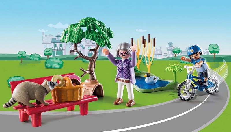 Playmobil 70918 DUCK ON CALL Rendőrségi bevetés: rablóüldözés