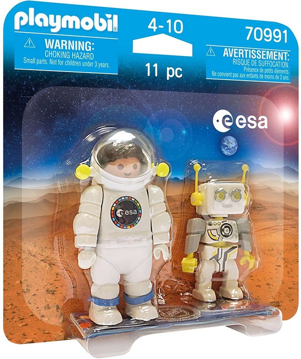 Playmobil 70991 DuoPack ESA űrhajós és ROBert robot