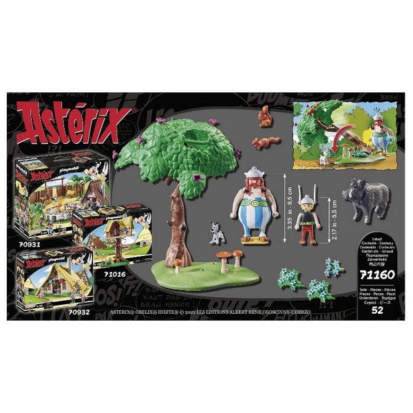 Playmobil 71160 Asterix és Obelix - Vaddisznó vadászat