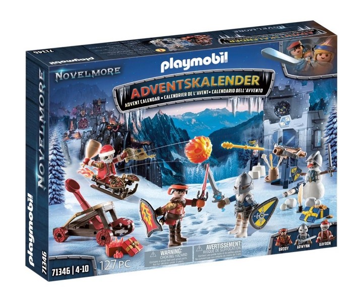 Playmobil 71346 Adventi Naptár: Novelmore - Hógolyó Csata
