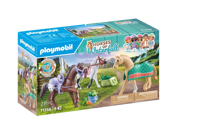 Playmobil 71356 Lovas szett: Morgan, Quarter &amp; Shagya