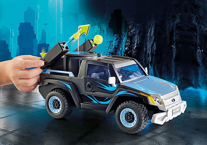 Playmobil 9254 Dr. Drone és pick-upja