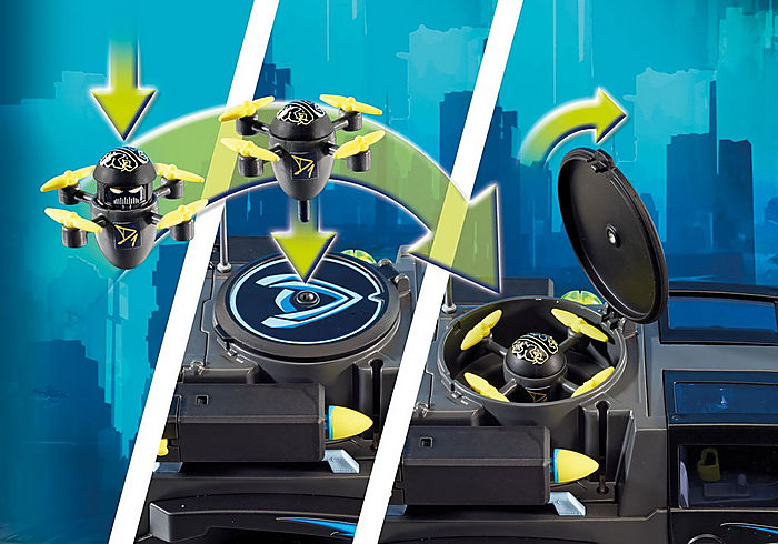 Playmobil 9254 Dr. Drone és pick-upja