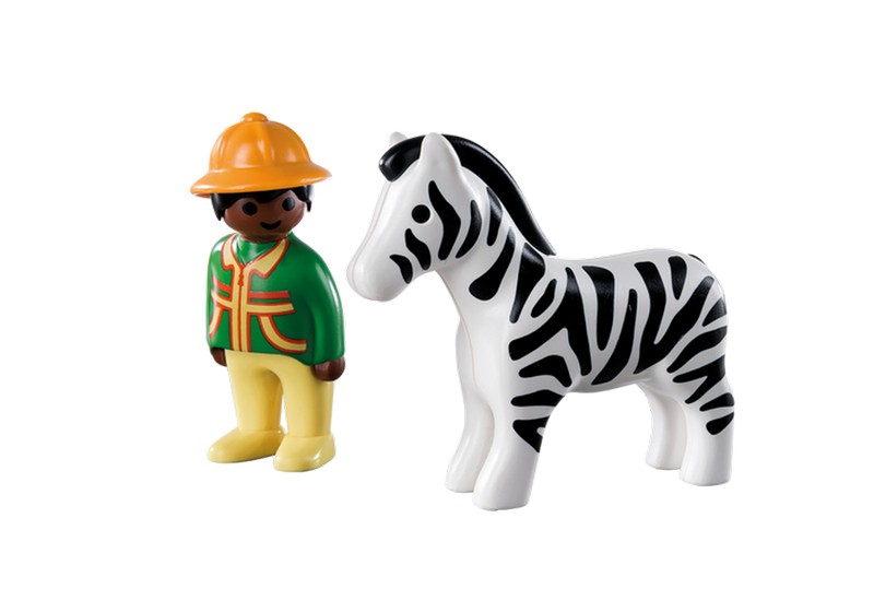 Playmobil 9257 Vadász és a zebra