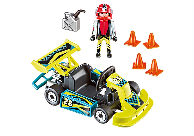 Playmobil 9322 Gokart verseny - Hordozható szett