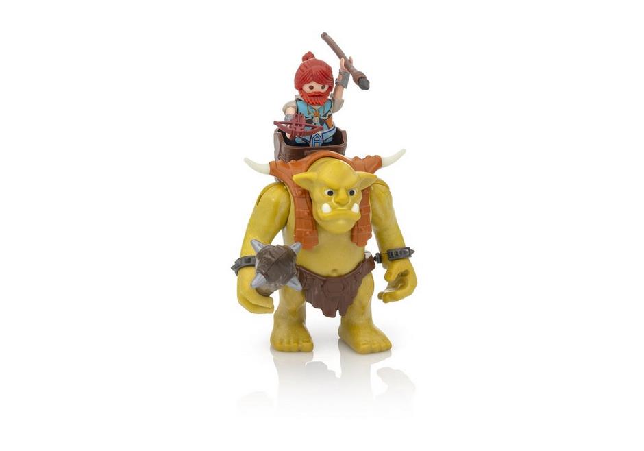 Playmobil 9343 Harcos Törp és óriás troll