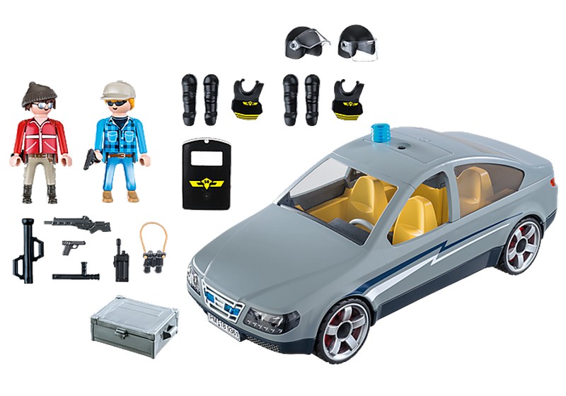 Playmobil 9361 Speciális Egység ügynöki kocsija