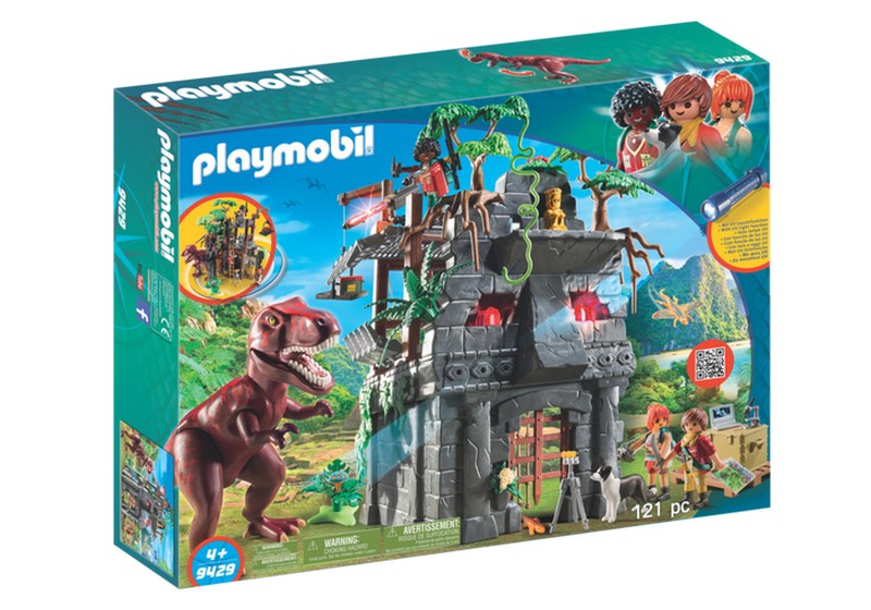 Playmobil 9429 Alaptábor és T-Rex