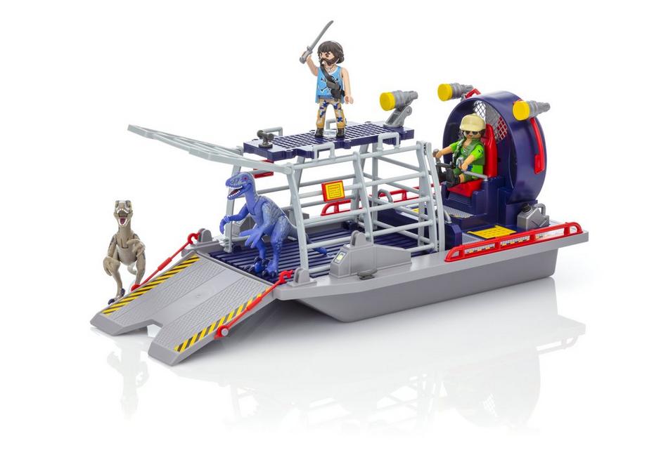 Playmobil 9433 Motoroshajó dínó ketreccel