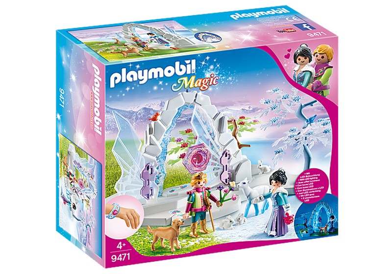 Playmobil 9471 Kristálykapu a téli világba