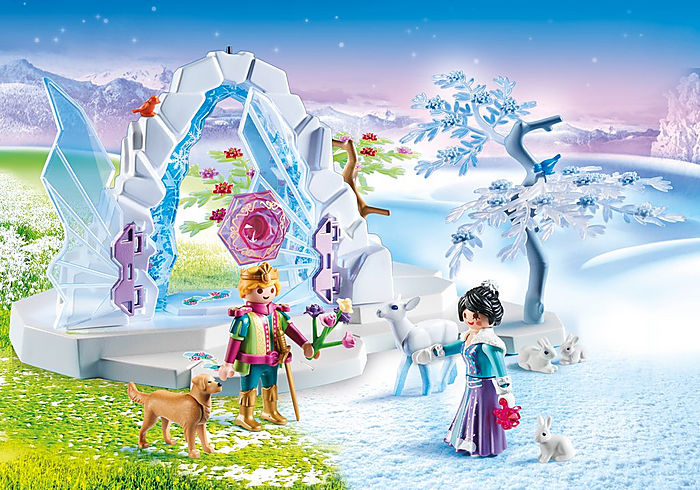 Playmobil 9471 Kristálykapu a téli világba
