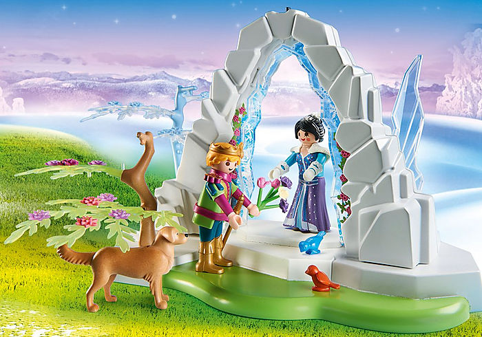 Playmobil 9471 Kristálykapu a téli világba