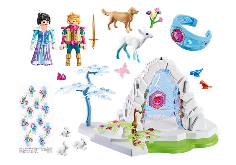 Playmobil 9471 Kristálykapu a téli világba
