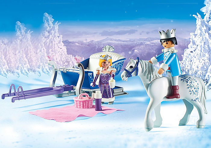 Playmobil 9474 A királyi pár téli hintója