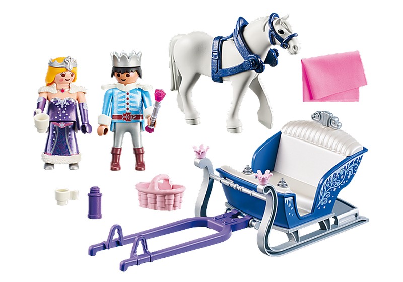 Playmobil 9474 A királyi pár téli hintója