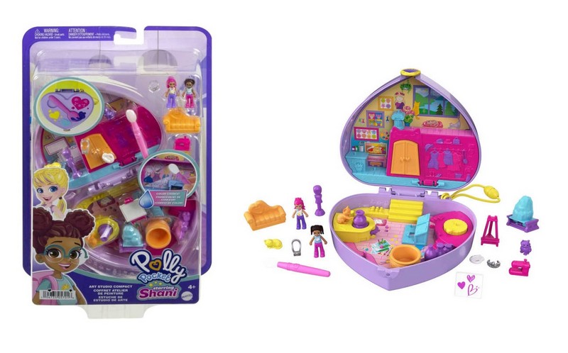 Polly Pocket Közepes Szett - Art Studio Compact
