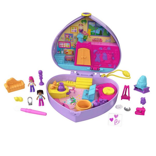 Polly Pocket Közepes Szett - Art Studio Compact
