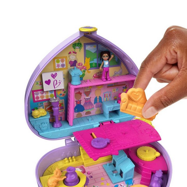 Polly Pocket Közepes Szett - Art Studio Compact