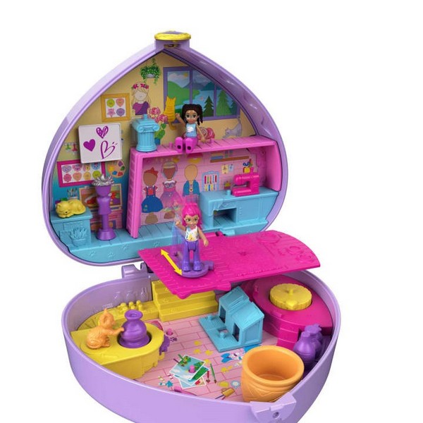 Polly Pocket Közepes Szett - Art Studio Compact
