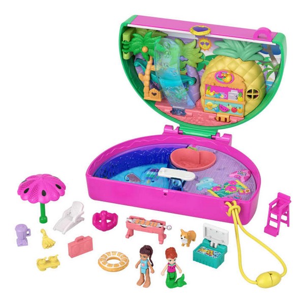 Polly Pocket Közepes Szett - Dinnye Medence