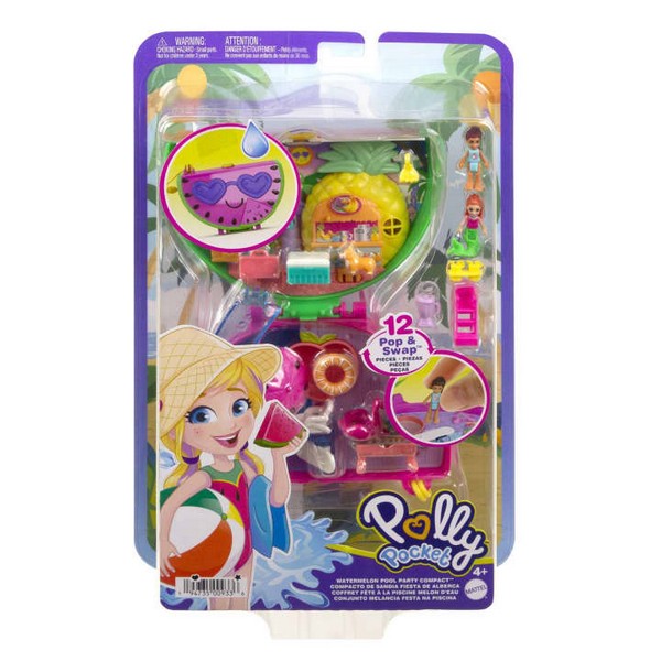 Polly Pocket Közepes Szett - Dinnye Medence