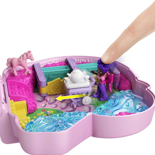 Polly Pocket Közepes Szett - Unikornis Erdő