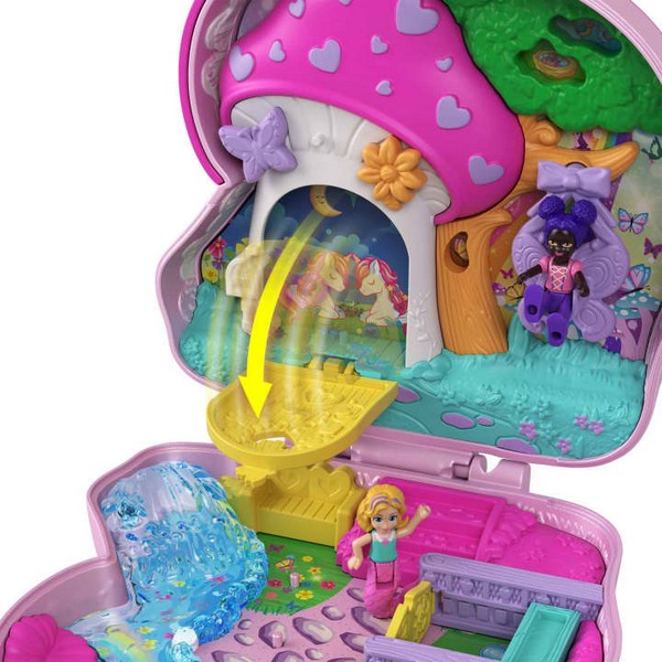 Polly Pocket Közepes Szett - Unikornis Erdő