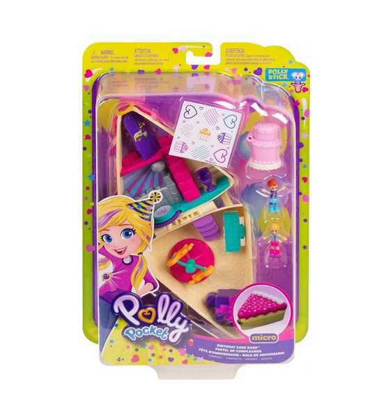Polly Pocket Közepes Szett - Születésnapi Torta