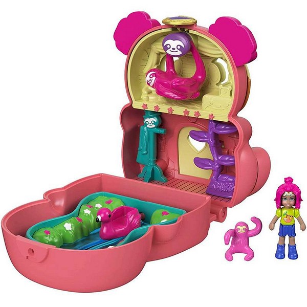 Polly Pocket Oda-Vissza Szett - Sloth