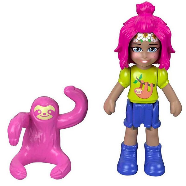 Polly Pocket Oda-Vissza Szett - Sloth