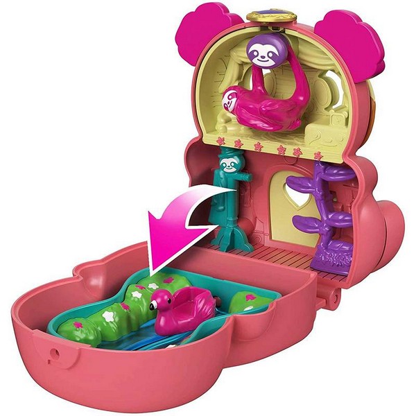 Polly Pocket Oda-Vissza Szett - Sloth