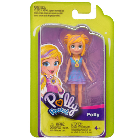 Polly Pocket baba - Polly lila ruhában
