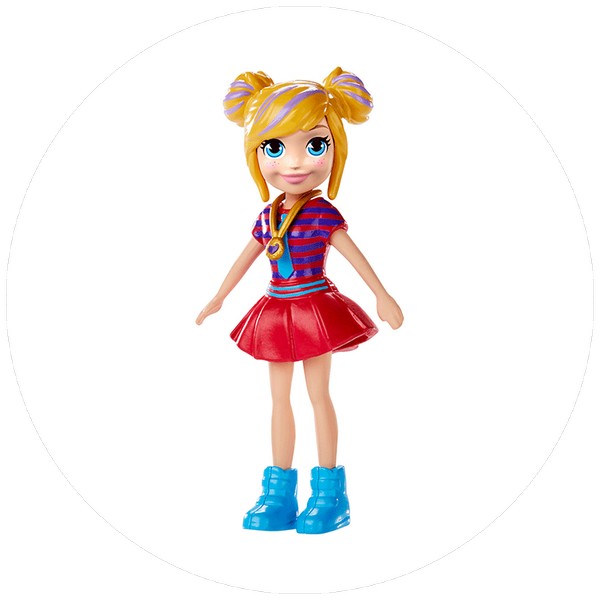 Polly Pocket baba - Polly ruhában