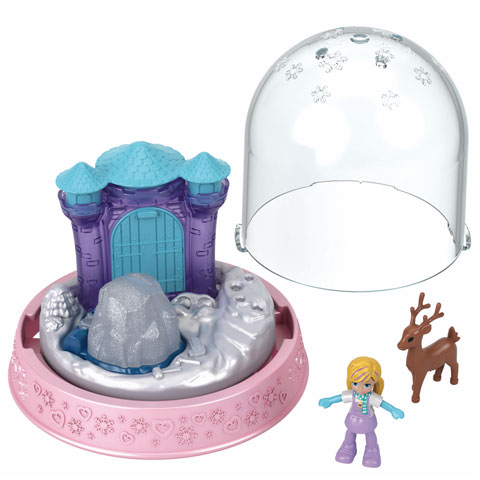Polly Pocket hógömb mini kastély