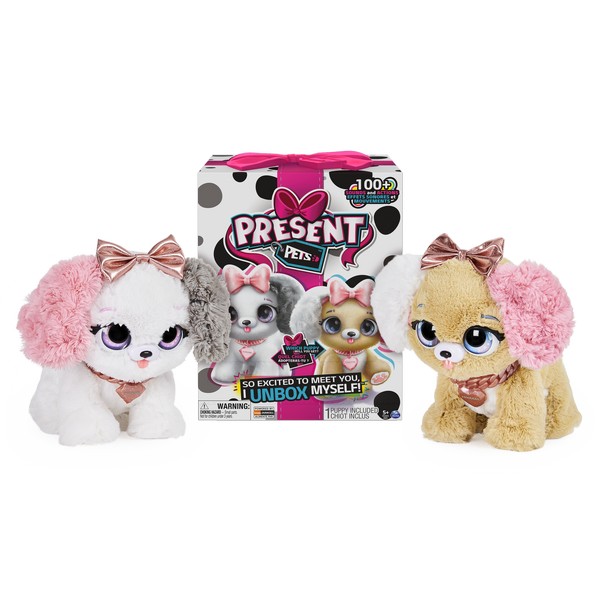 Present Pets Interaktív meglepetés kutyus Rózsaszín