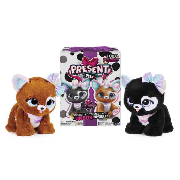 Present Pets Interaktív meglepetés kutyus - Lila