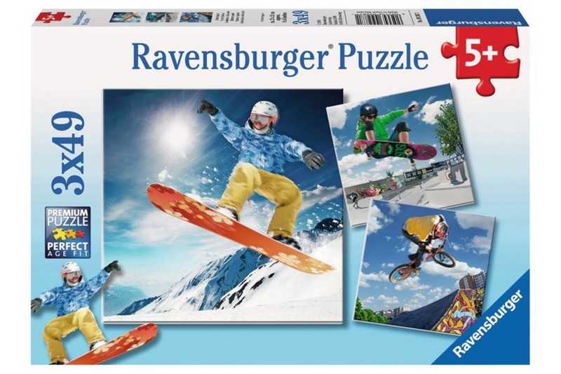Ravensburger Puzzle Sport 3x49 db