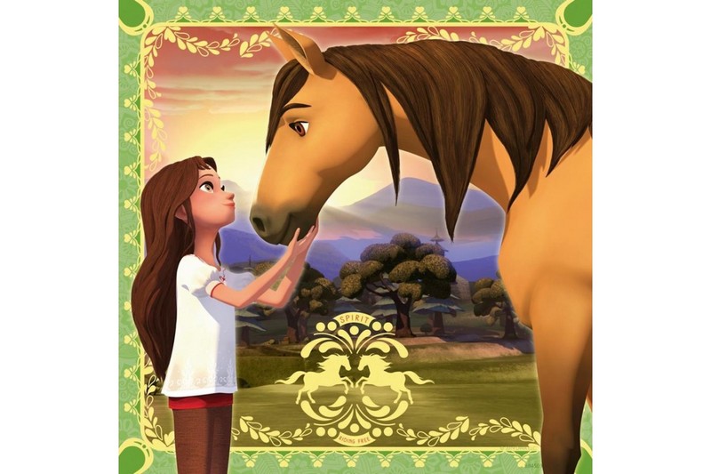 Ravensburger Puzzle Szilaj, A Szabadon Szárnyaló 3x49 db