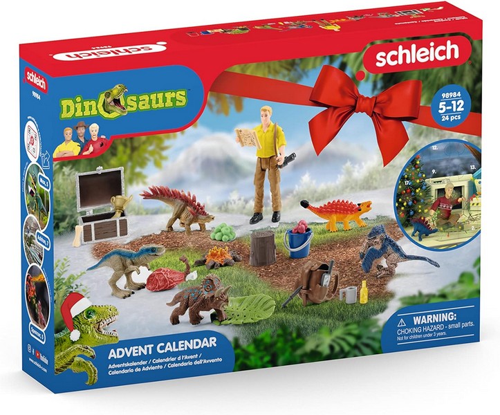 Schleich 98984 Adventi Naptár Dino World (2023)