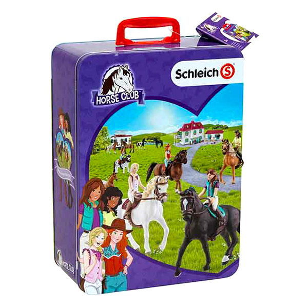 Schleich 3115 Horse Club állattároló bőrönd
